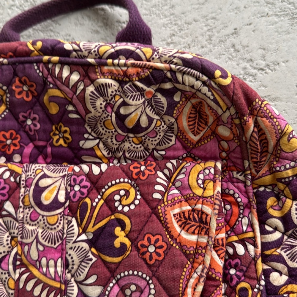 Vera Bradley Sunset Pattern Backpack| Travel Back… - image 4